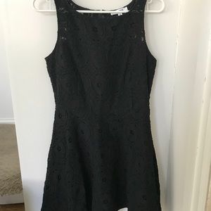 BB Dakota black lace dress
